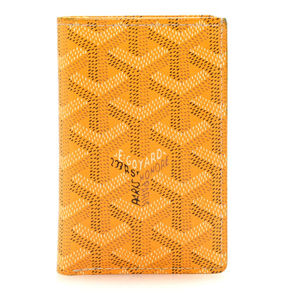 Goyard Goyardine Saint Pierre Card Holder Yellow 1 of 6