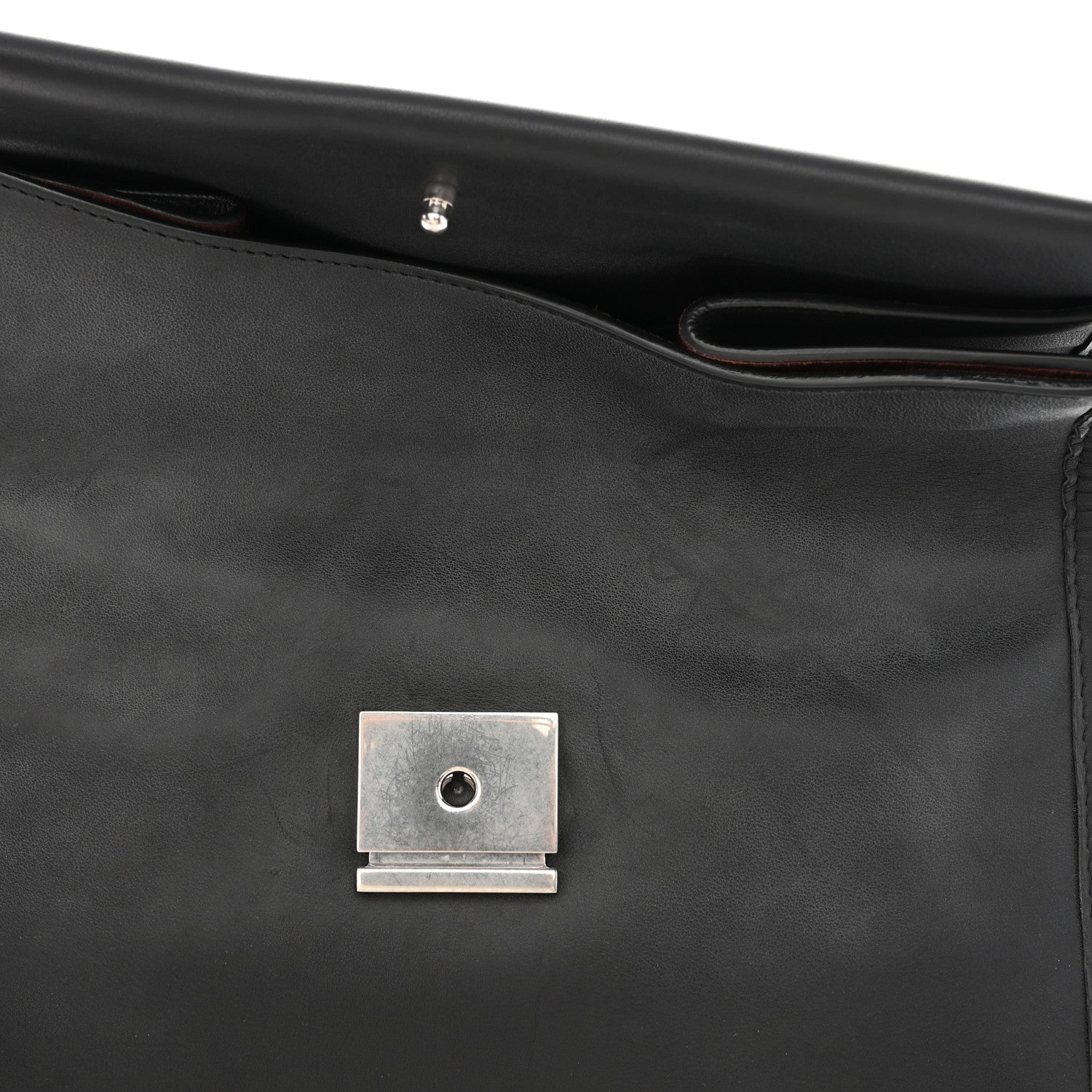 Balenciaga Veau Soyeux Small Tool Satchel Black 8 of 9