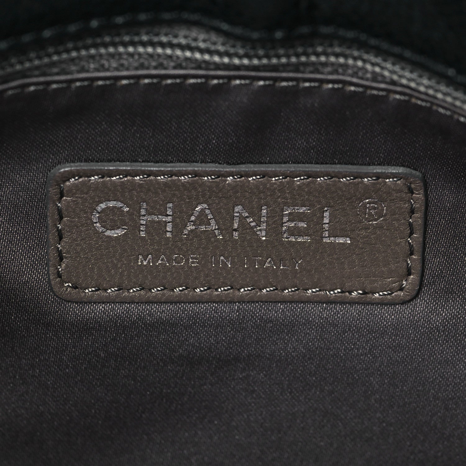 Chanel Glazed Caviar Coco Rider Flap Shoulder Bag Black 6 of 8