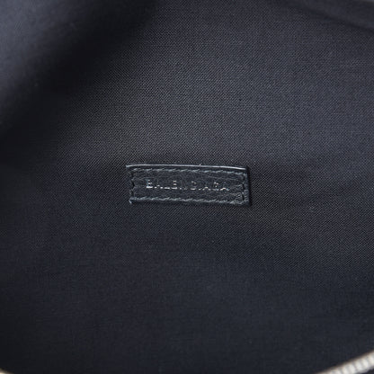 Balenciaga Smooth Calfskin Logo Large Everyday Beltpack Black 5 of 8