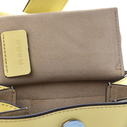 Chloe Suede Calfskin Mini Faye Bracelet Bag Lemonade 9 of 12
