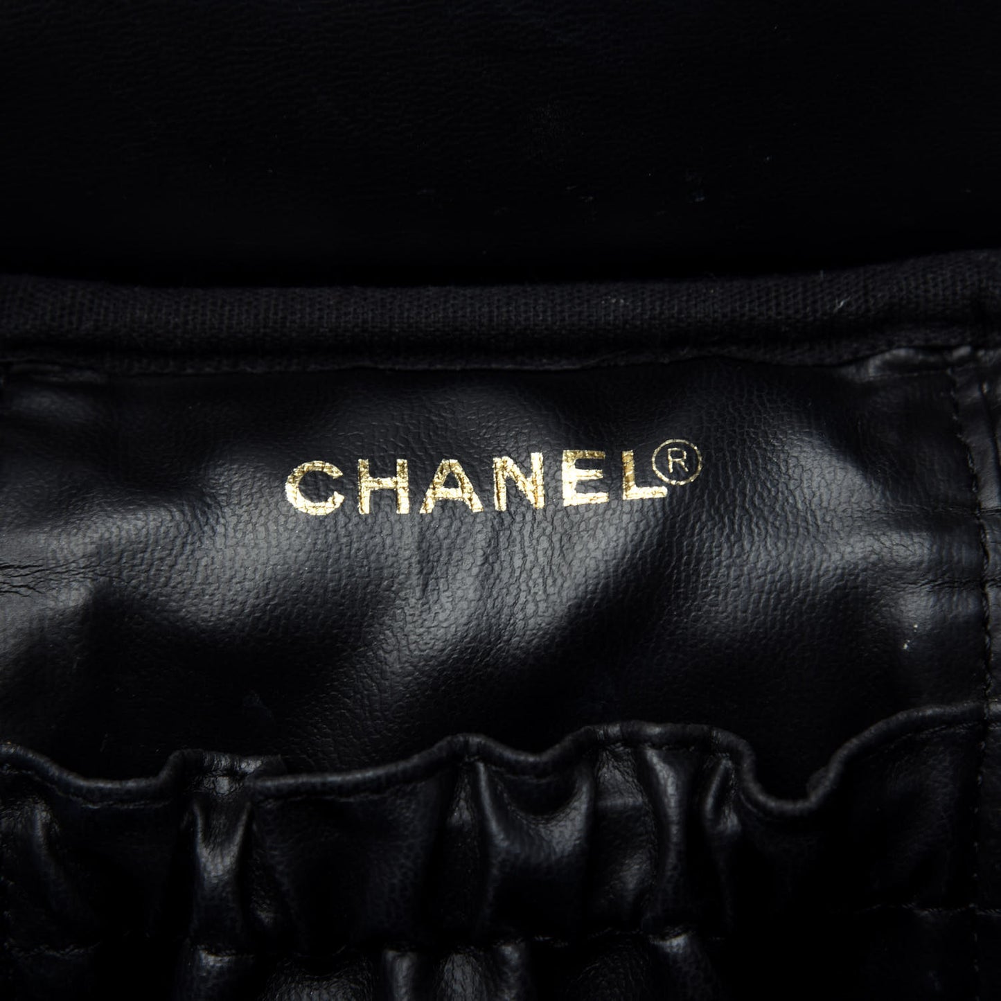 Caviar Cosmetic Vanity Bag Black