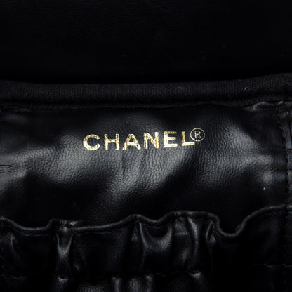 Chanel Caviar Cosmetic Vanity Bag Black 6 of 7
