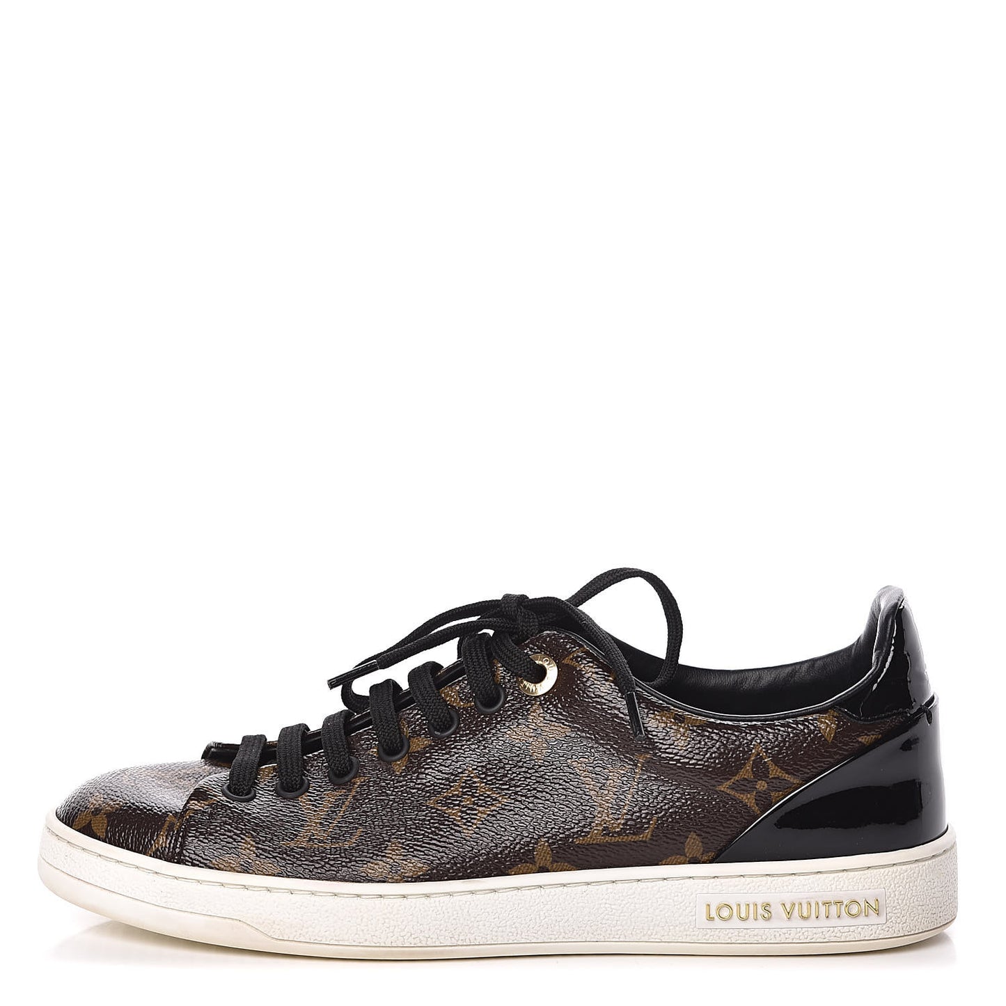Patent Monogram Frontrow Sneakers 37