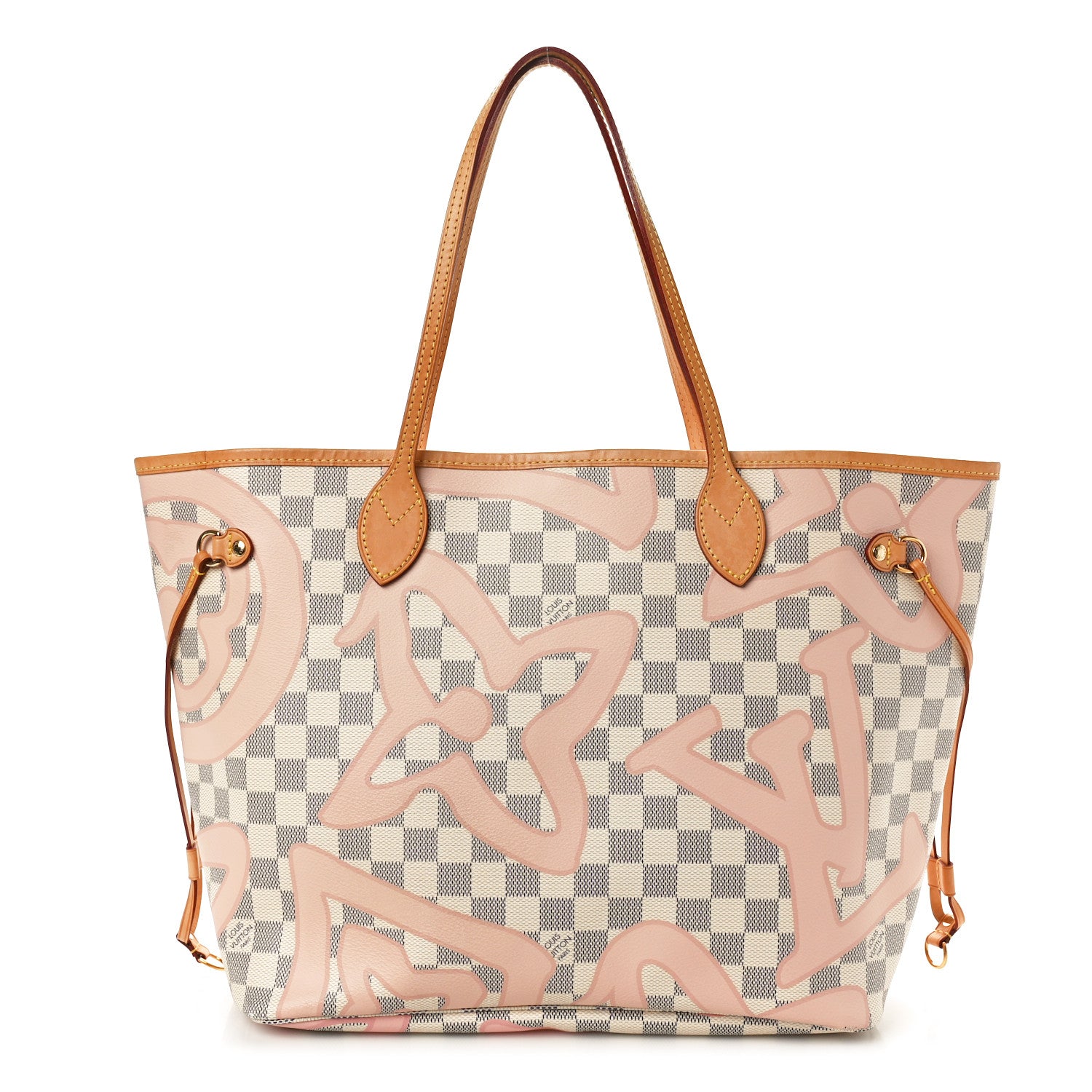 Louis Vuitton Damier Azur Tahitienne Neverfull MM 1 of 10