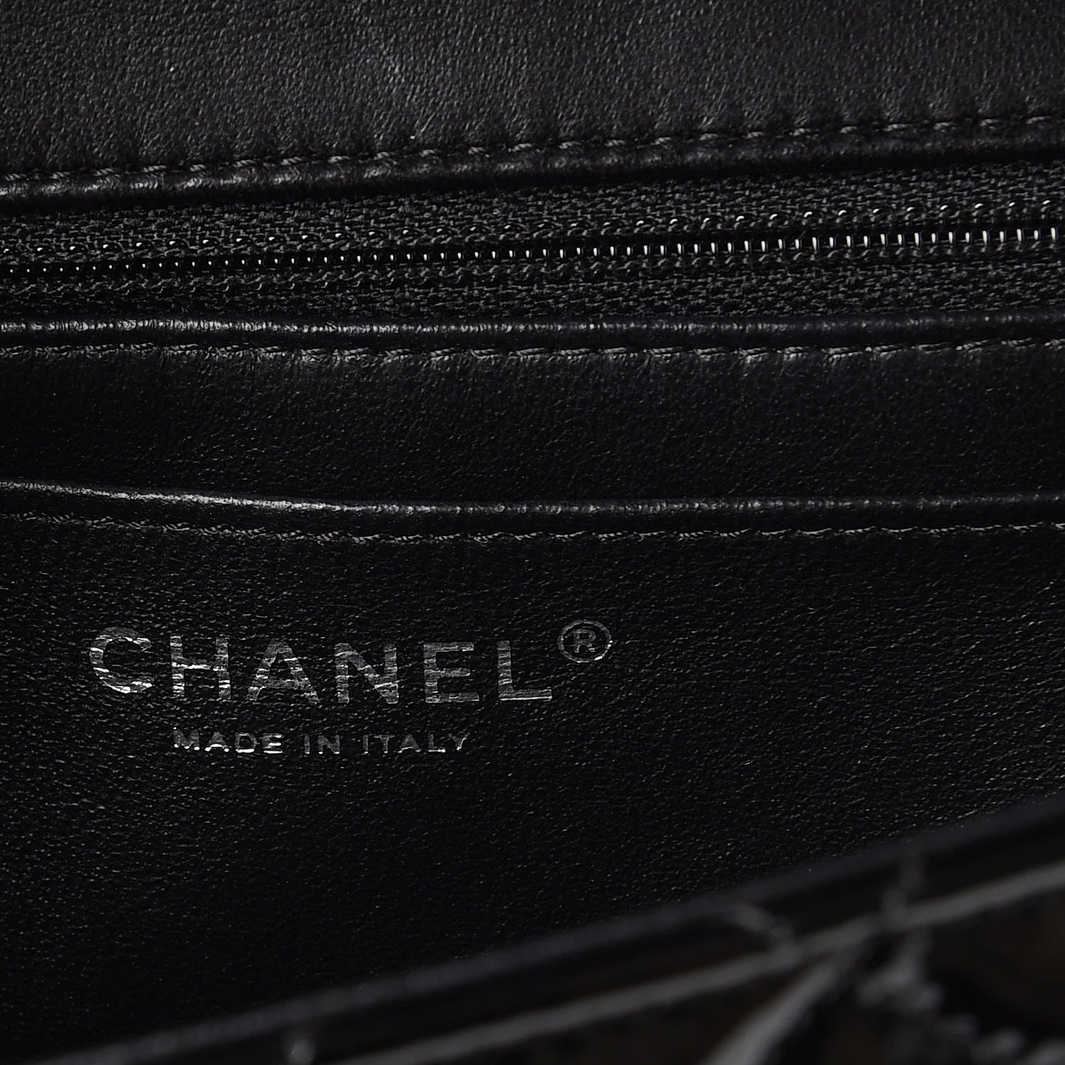 Chanel Patent Lambskin Quilted Classic Twist Flap Black 7 of 8