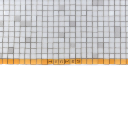 Hermes Porcelain Mosaique au 24 Square Plate 3 of 5