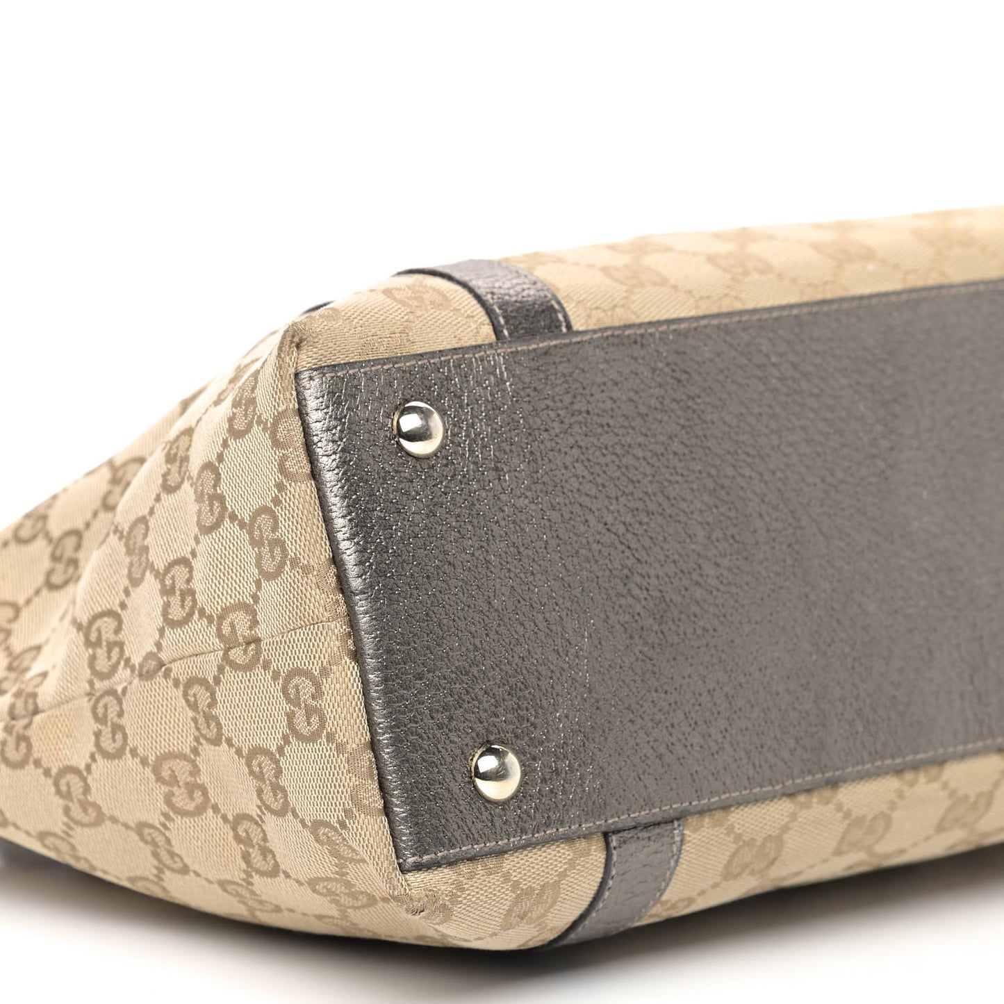 Monogram Medium Abbey Tote Metallic