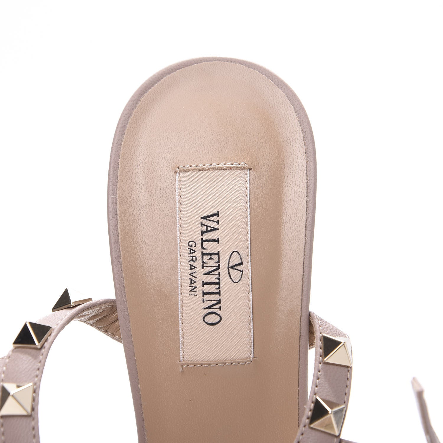 Valentino Garavani Nappa Rockstud Ankle Strap 65mm Pumps 39 Giacinto Poudre 6 of 9