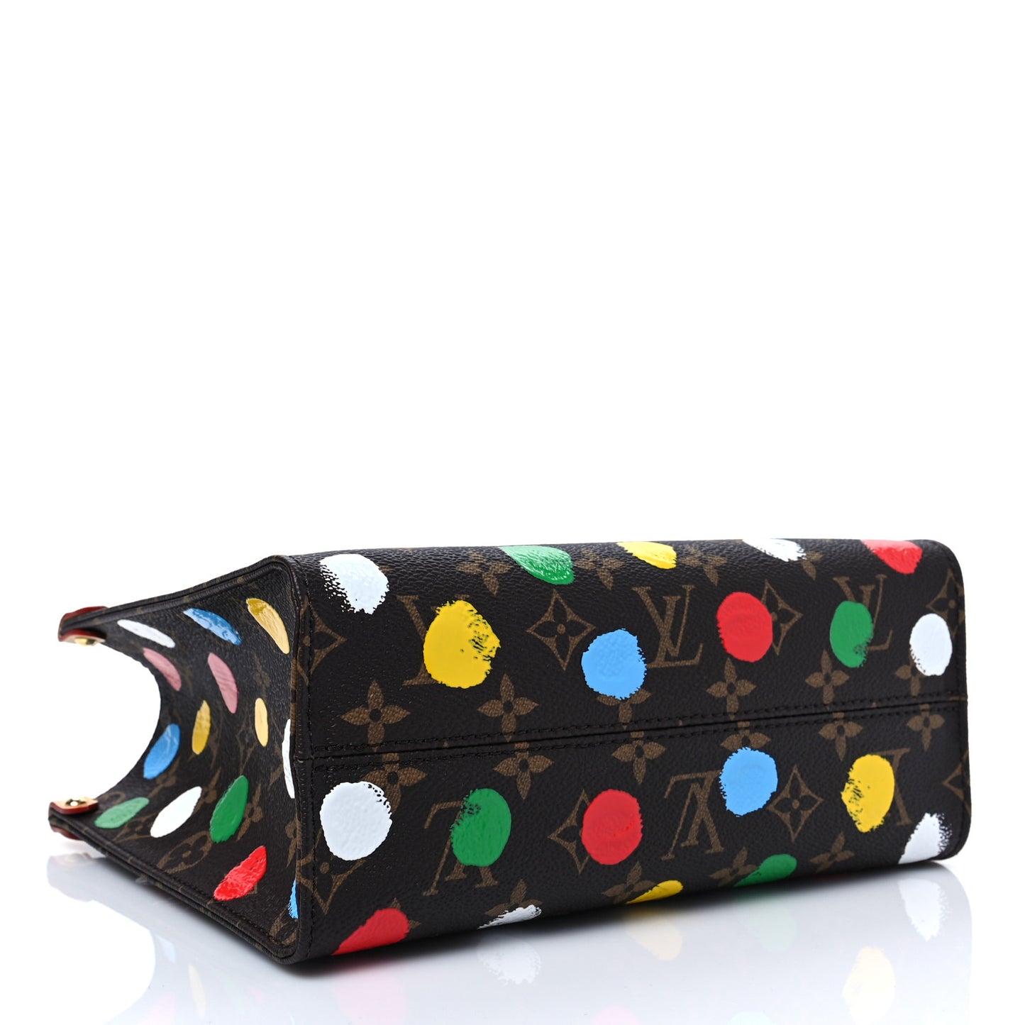 LV X YK Monogram Dots Onthego PM Multicolor