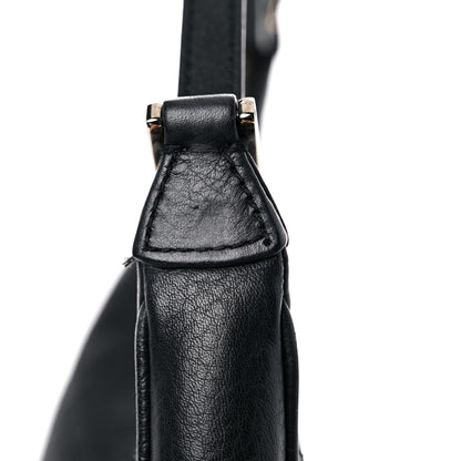 Christian Dior Grained Calfskin Cannage Hobo Black 20 of 24