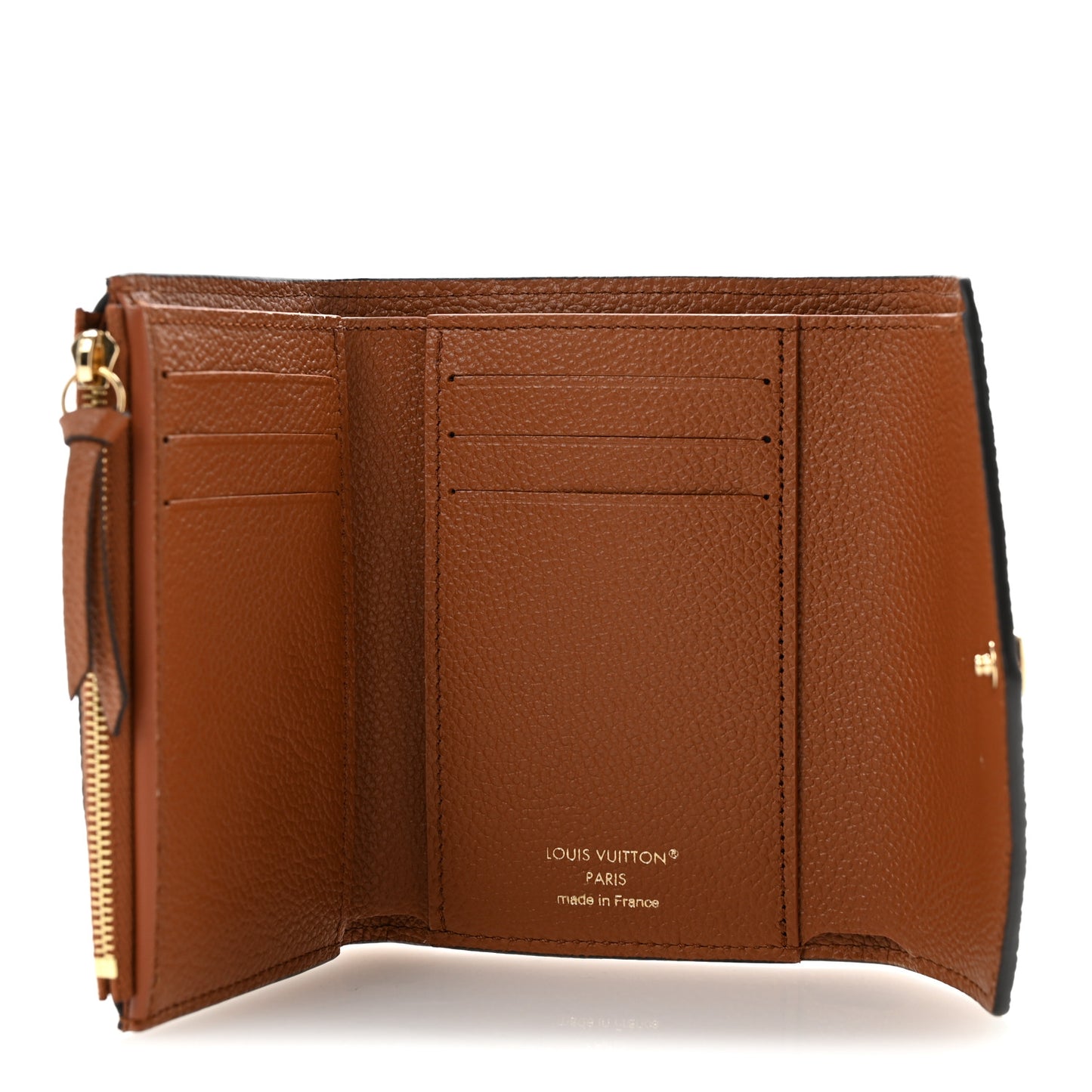 Empreinte Victorine Wallet Cognac