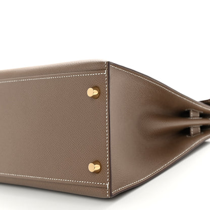 Hermes Epsom Kelly Sellier 28 Etoupe 10 of 11