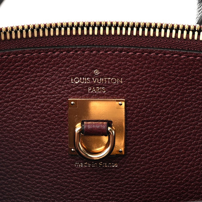 Louis Vuitton Taurillon City Steamer MM Blue Red 6 of 9