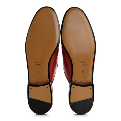 Gucci Malaga Kid Womens Princetown Slippers 37 Hibiscus Red 6 of 10