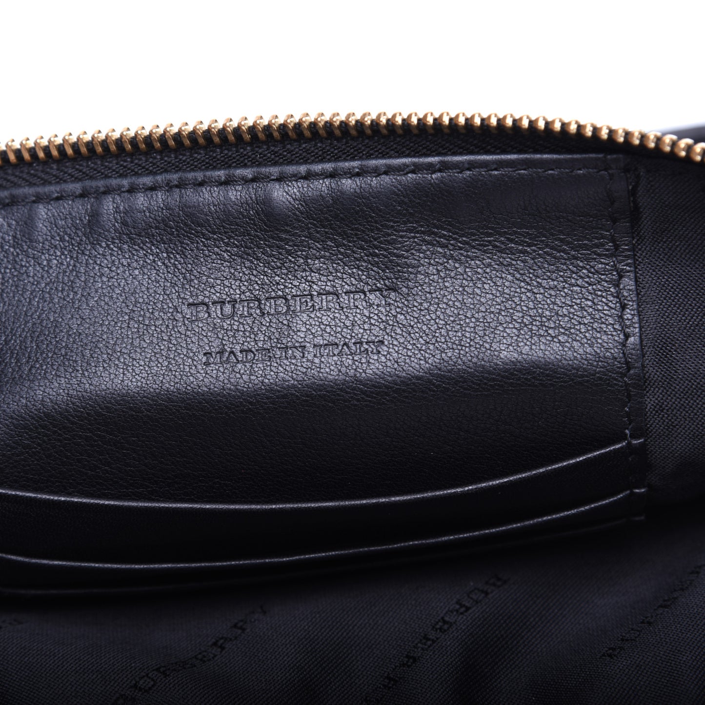 Horseferry Check Peyton Crossbody Clutch Bag Black