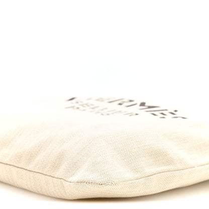 Hermes Canvas Swift Aline Grooming Bag Gold 9 of 10