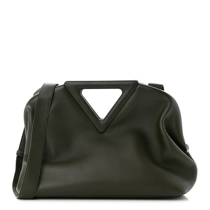 Bottega Veneta Calfskin Large The Point Triangle Bag Camping 1 of 11