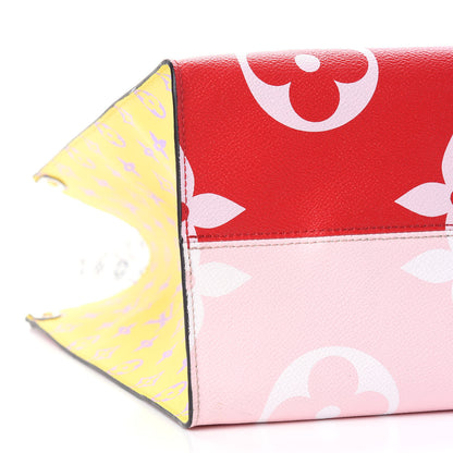 Louis Vuitton Monogram Giant Onthego GM Rouge Rose 8 of 9