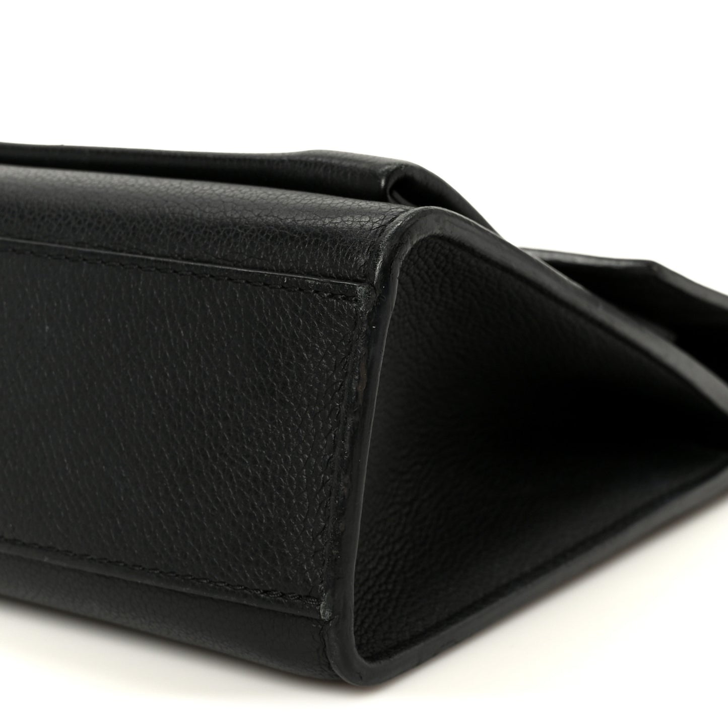 Soft Calfskin My Lockme Chain Bag BB Black