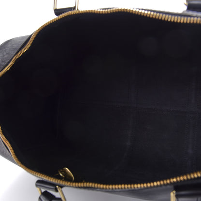 Louis Vuitton Epi Keepall 50 Black 4 of 10