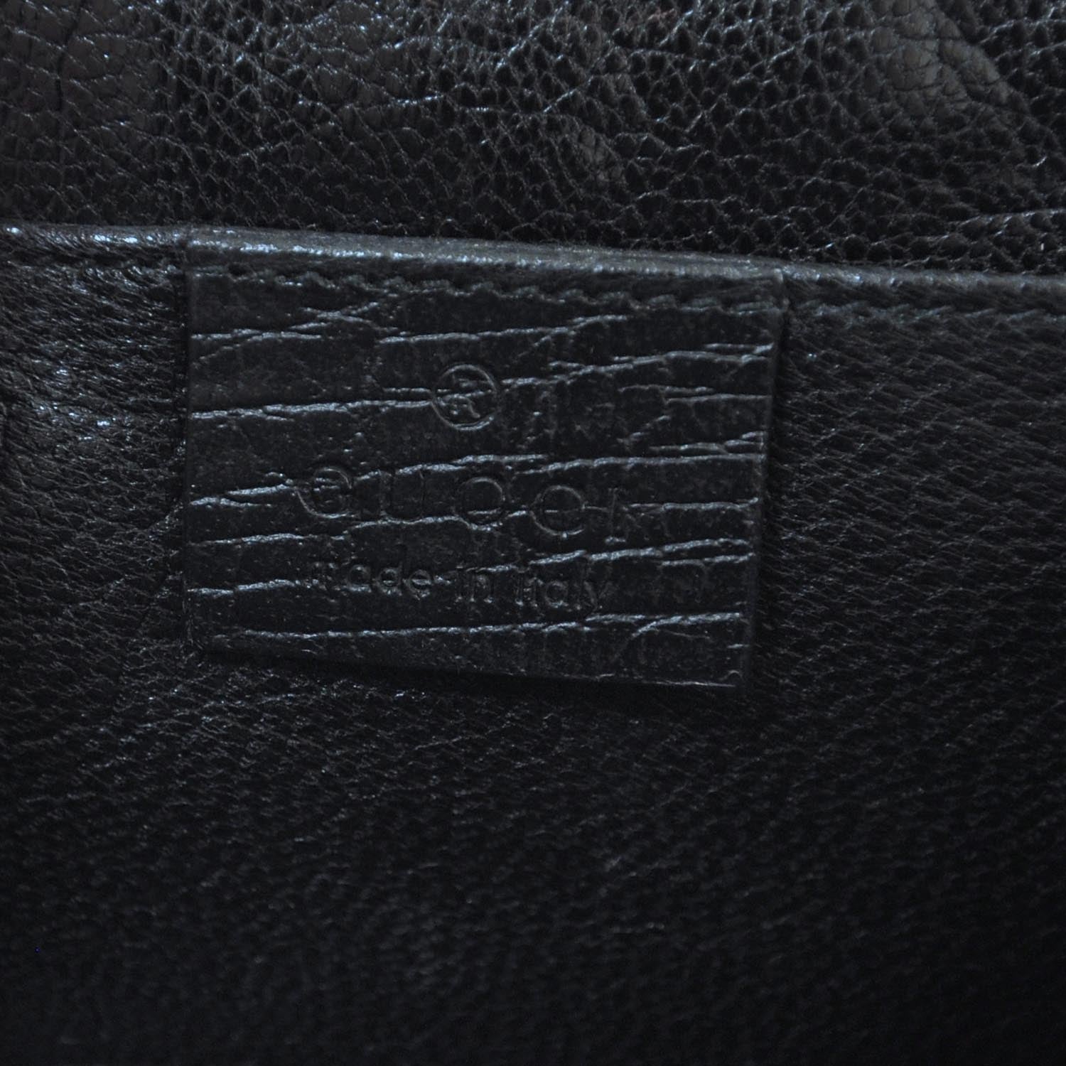 Gucci Calf Hair Calfskin Mini Bamboo Bullet Handbag Black 8 of 9