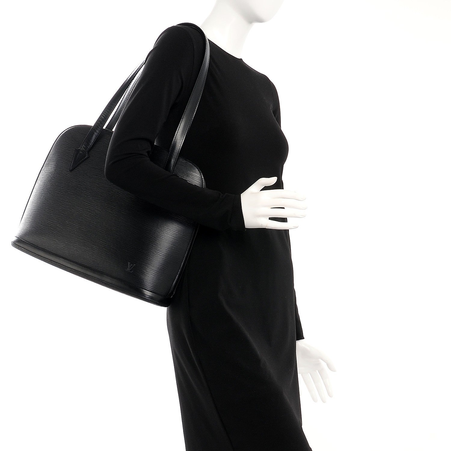 Louis Vuitton Epi Lussac Black 2 of 8