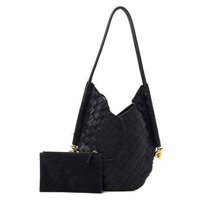 Bottega Veneta Nappa Intrecciato Small Solstice Hobo Black 1 of 11