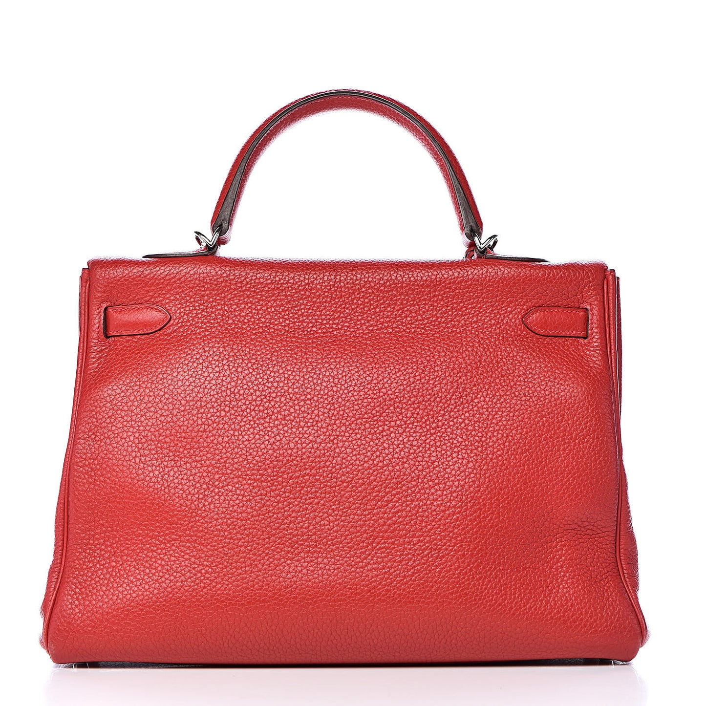 Taurillon Clemence Retourne Kelly 35 Rouge Garance