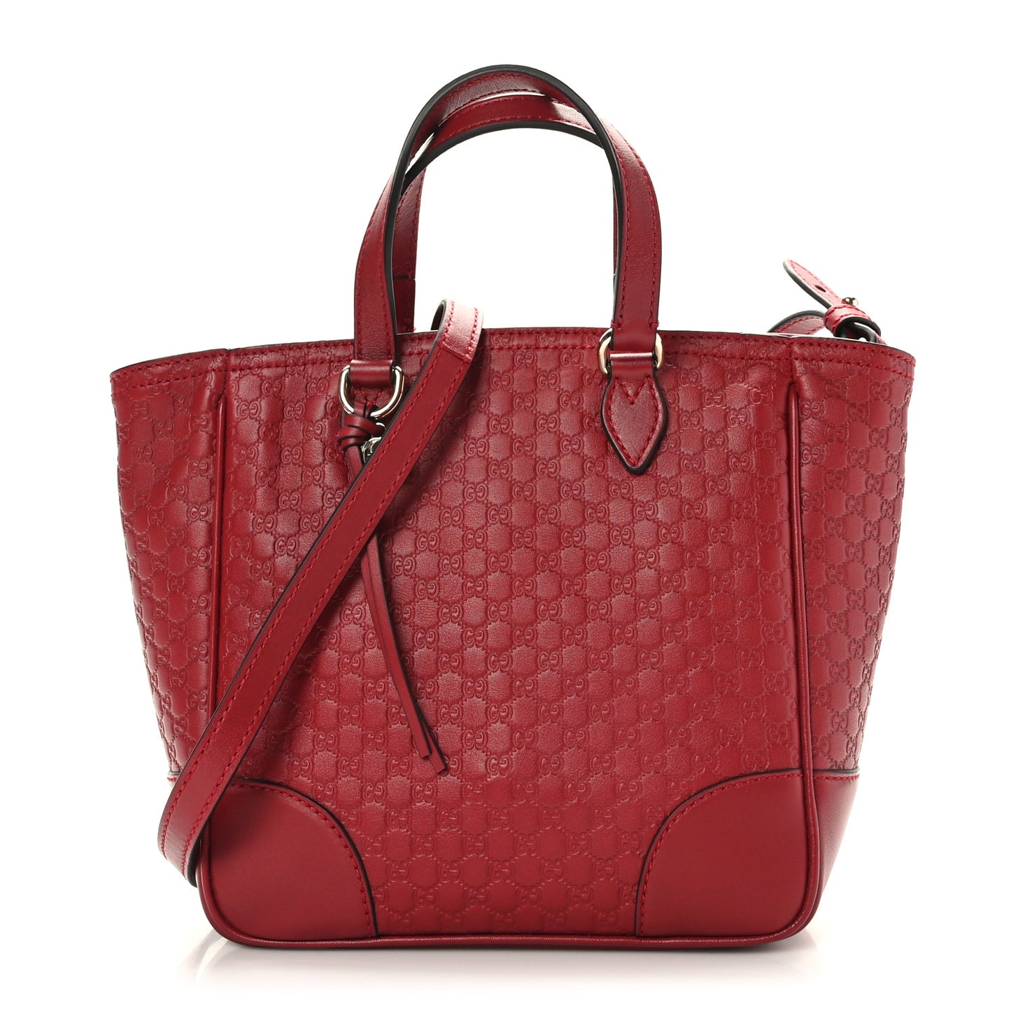 Microguccissima Small Bree Tote Red