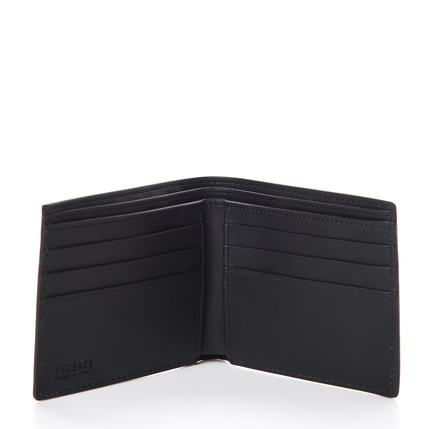 Nappa Logo Bi-Fold Wallet Black
