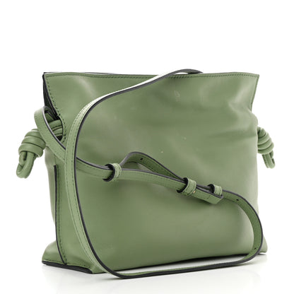 Loewe Calfskin Mini Flamenco Knot Clutch Rosemary 3 of 11