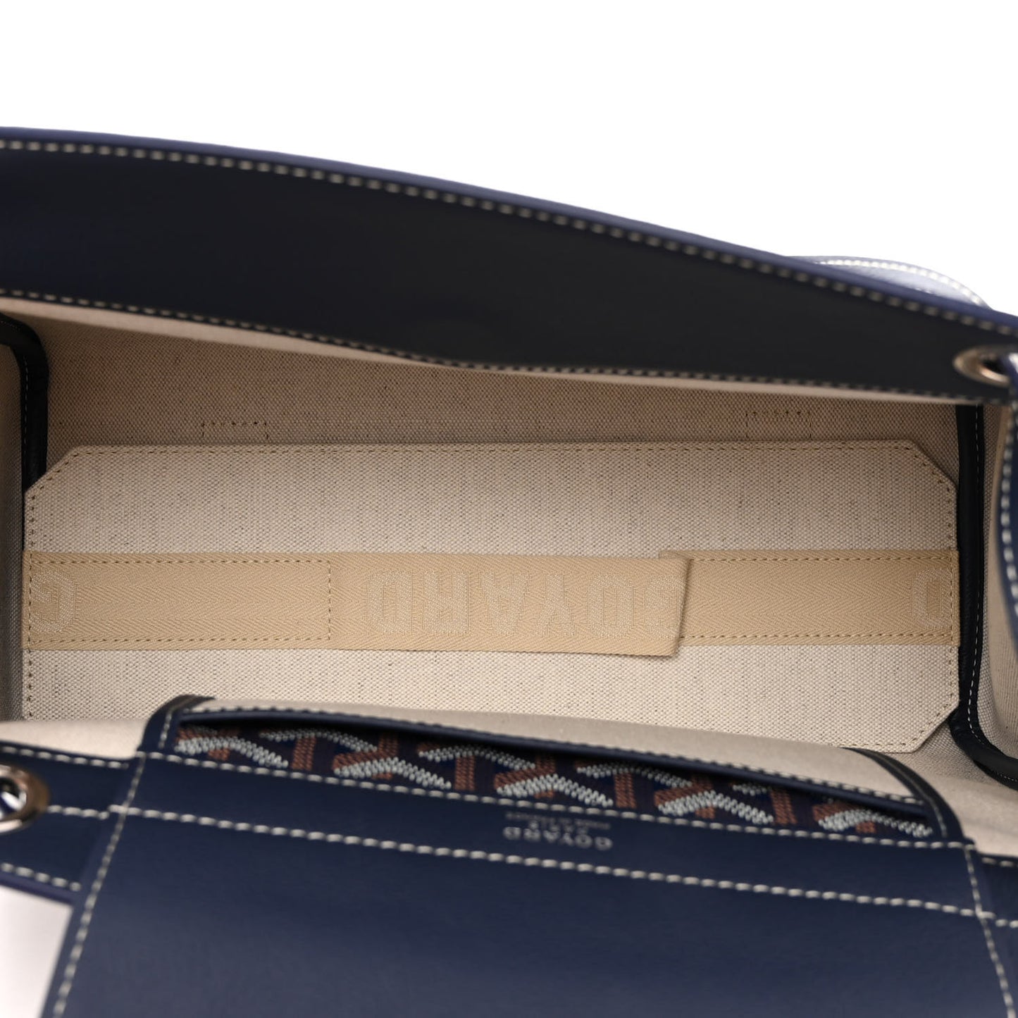 Goyardine Rouette PM Blue Marine