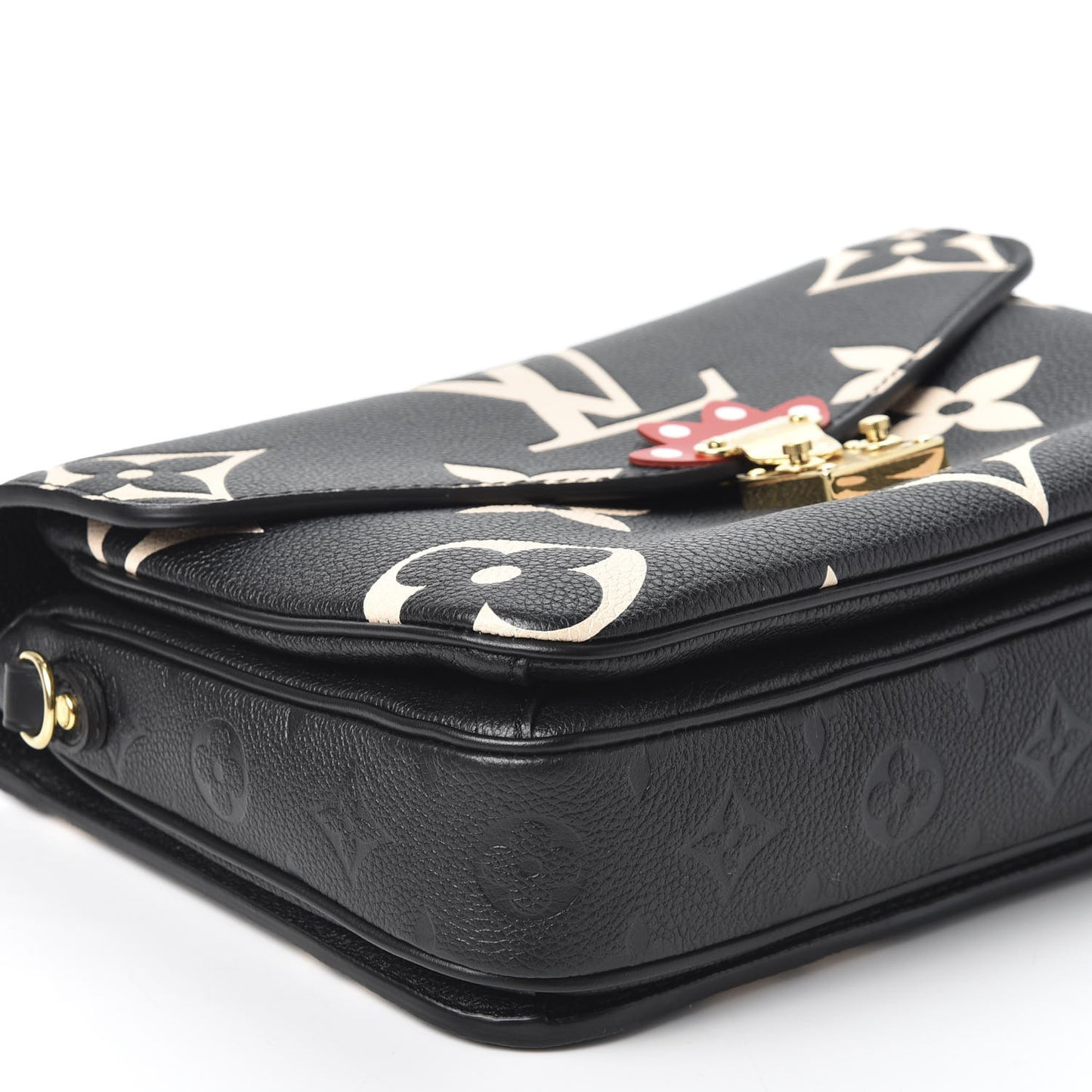 Empreinte Monogram Giant Crafty Pochette Metis Black Creme