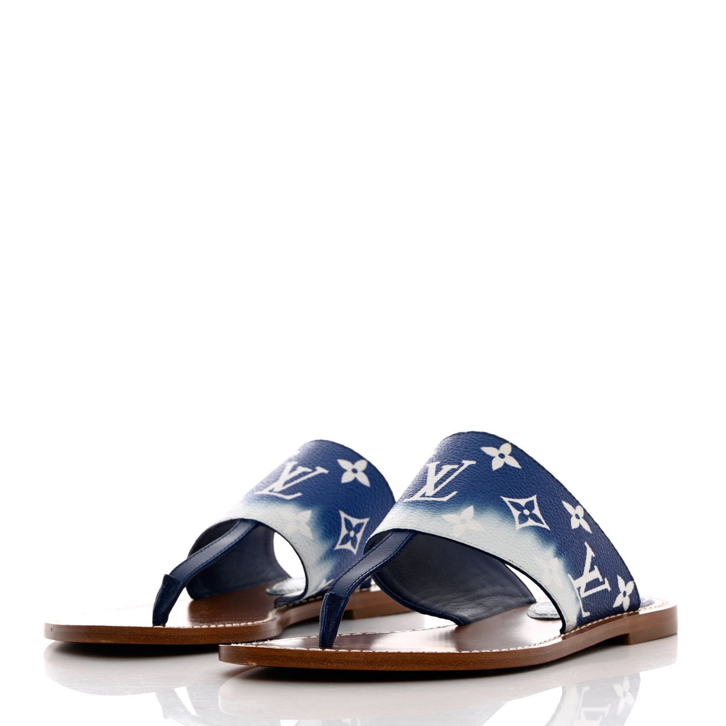 Monogram Escale Palma Sandals 37 Blue