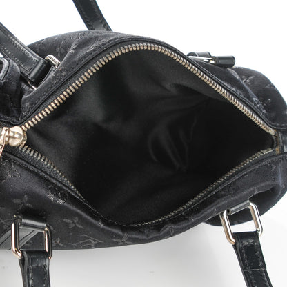 Louis Vuitton Satin Monogram Mini Papillon Black 5 of 7