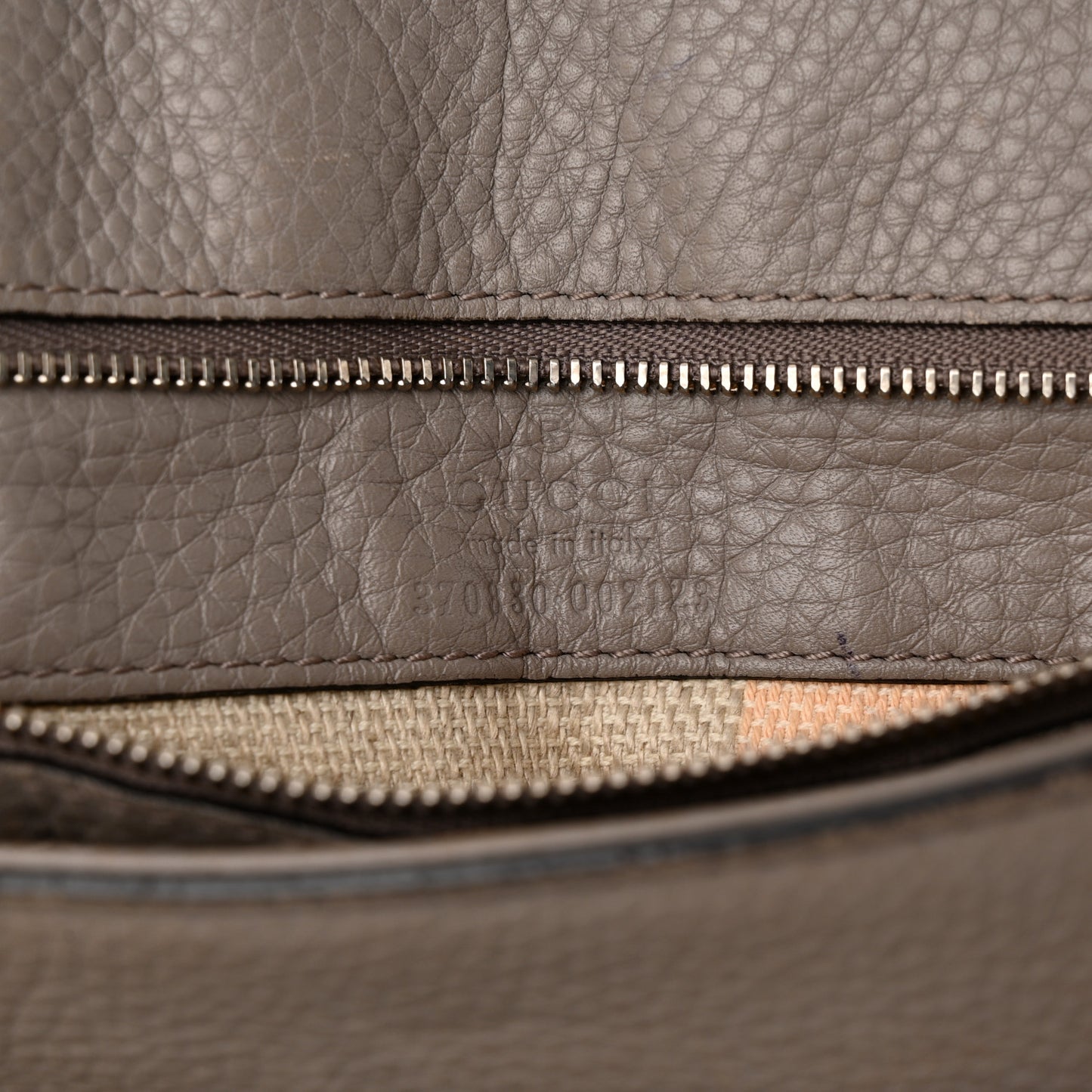 Cellarius Calfskin Large Bamboo Daily Top Handle Bag Storm Grey