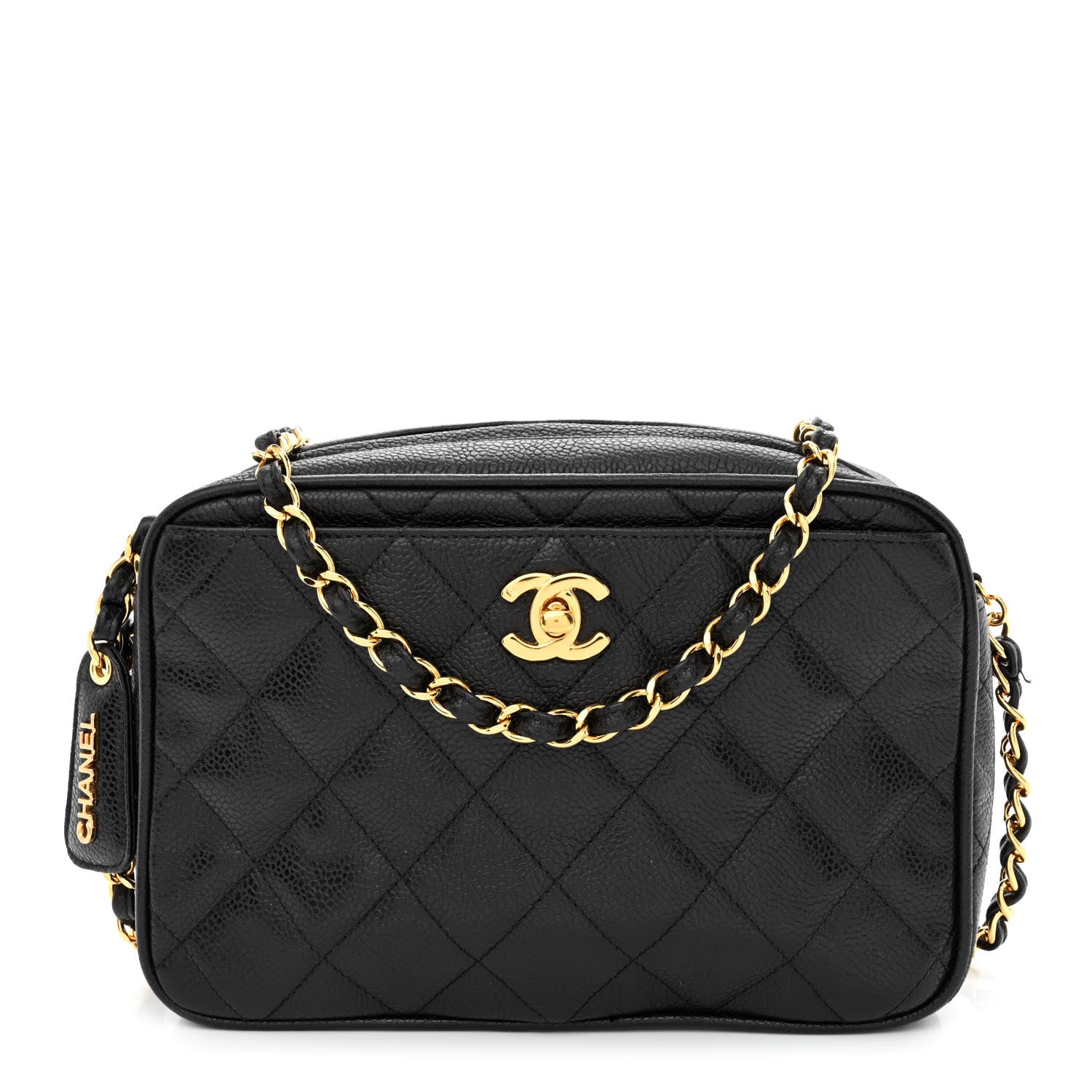 Chanel Caviar Quilted Camera Case Black 1 of 13