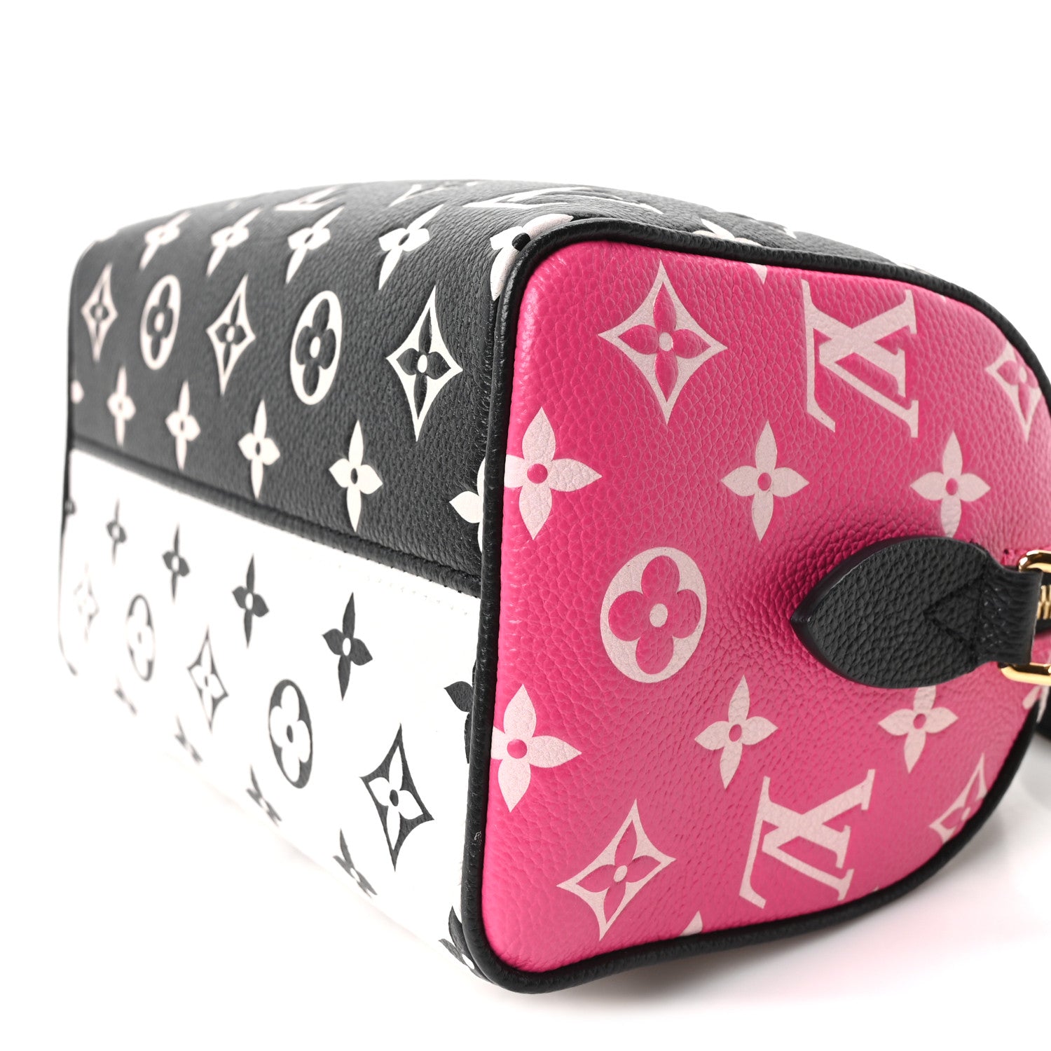 Louis Vuitton Empreinte Monogram Spring in the City Speedy Bandouliere 20 Black White Pink 9 of 9