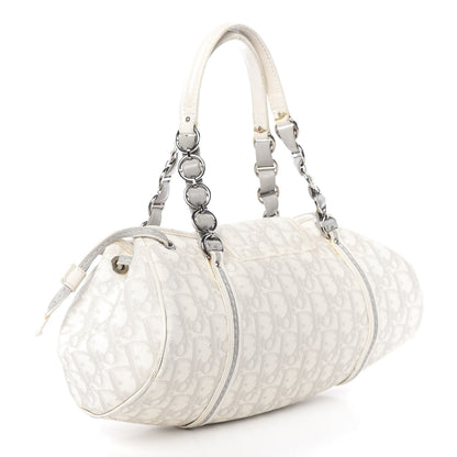 Christian Dior Monogram Romantique Trotter Bag Grey 3 of 22