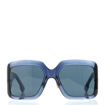 Christian Dior Acetate DiorSo Light 2 Shield Sunglasses Blue 2 of 7