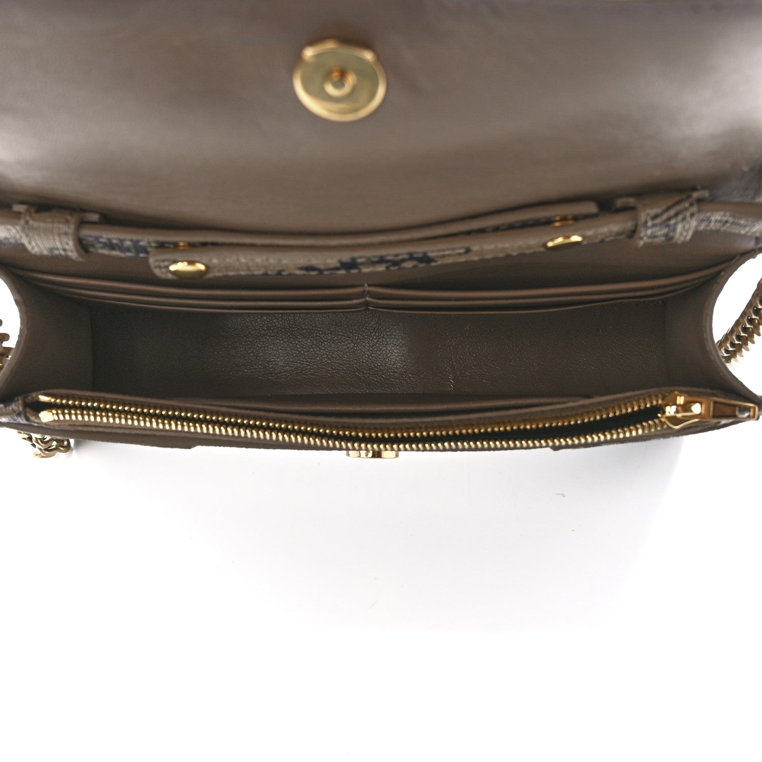 Balenciaga Coated Canvas BB Monogram Allover Logo Hourglass Chain Bag Beige Brown Black 5 of 10