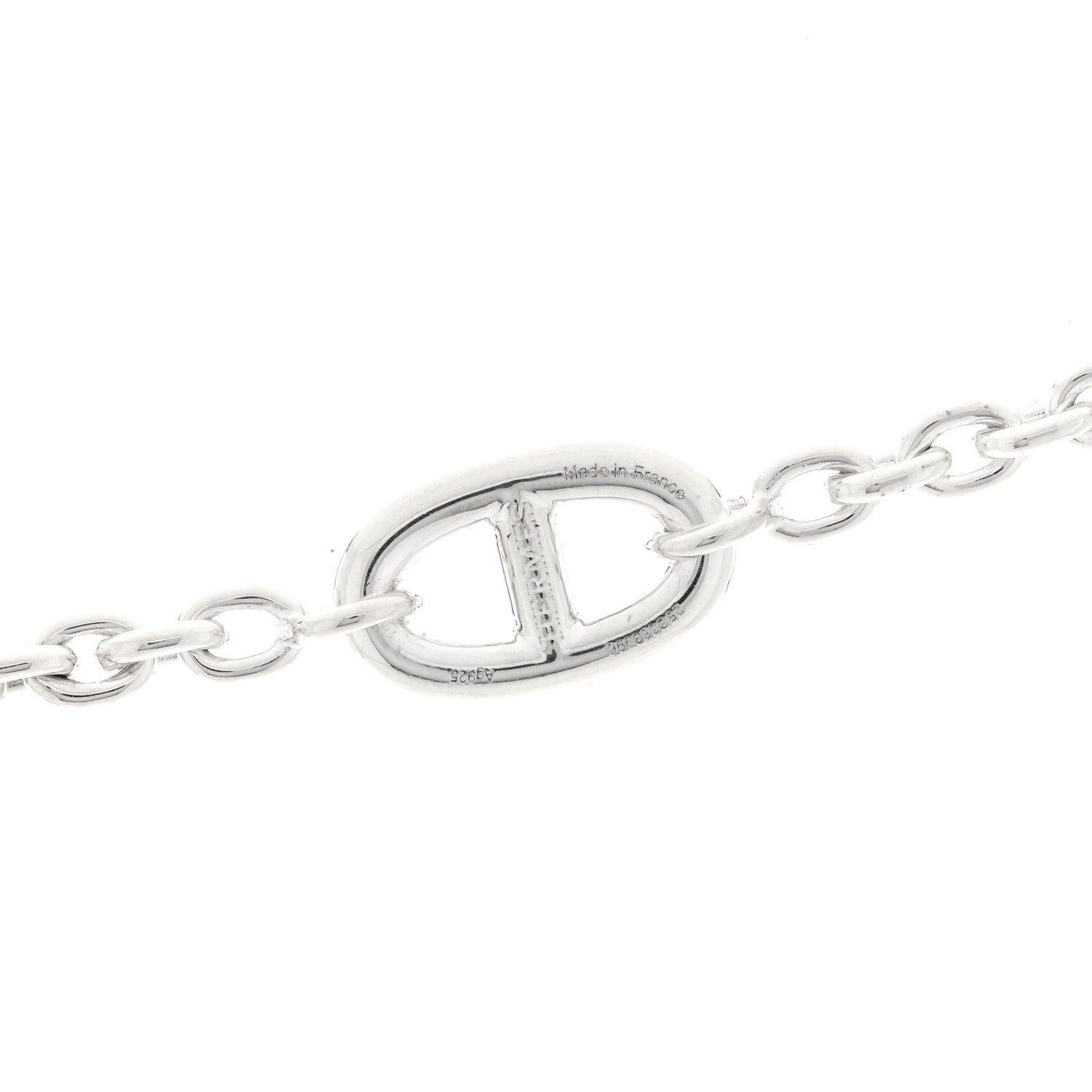 Hermes Sterling Silver Farandole Necklace 120 4 of 5