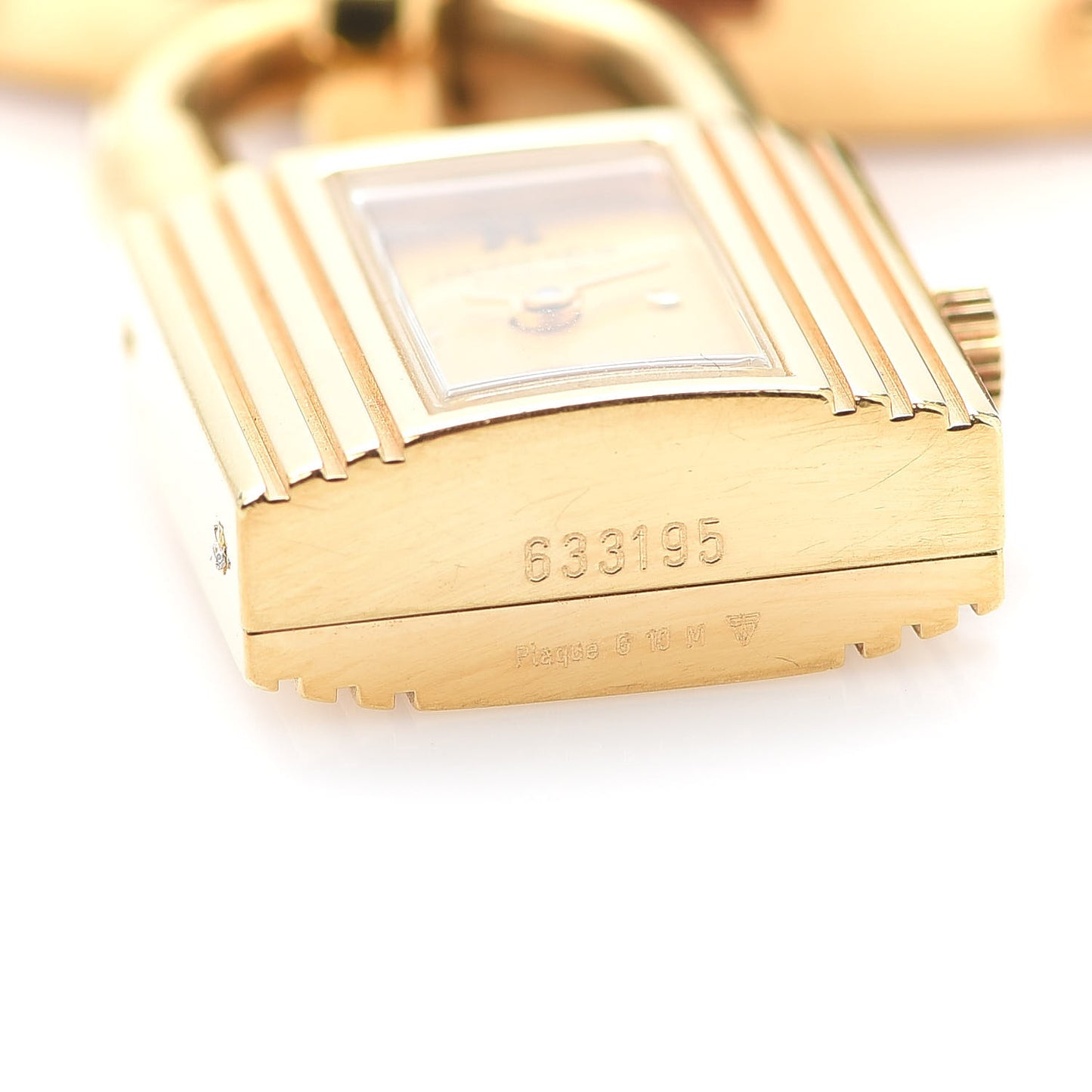 Stainless Steel Courchevel 20mm Kelly Cadena Quartz Watch Gold