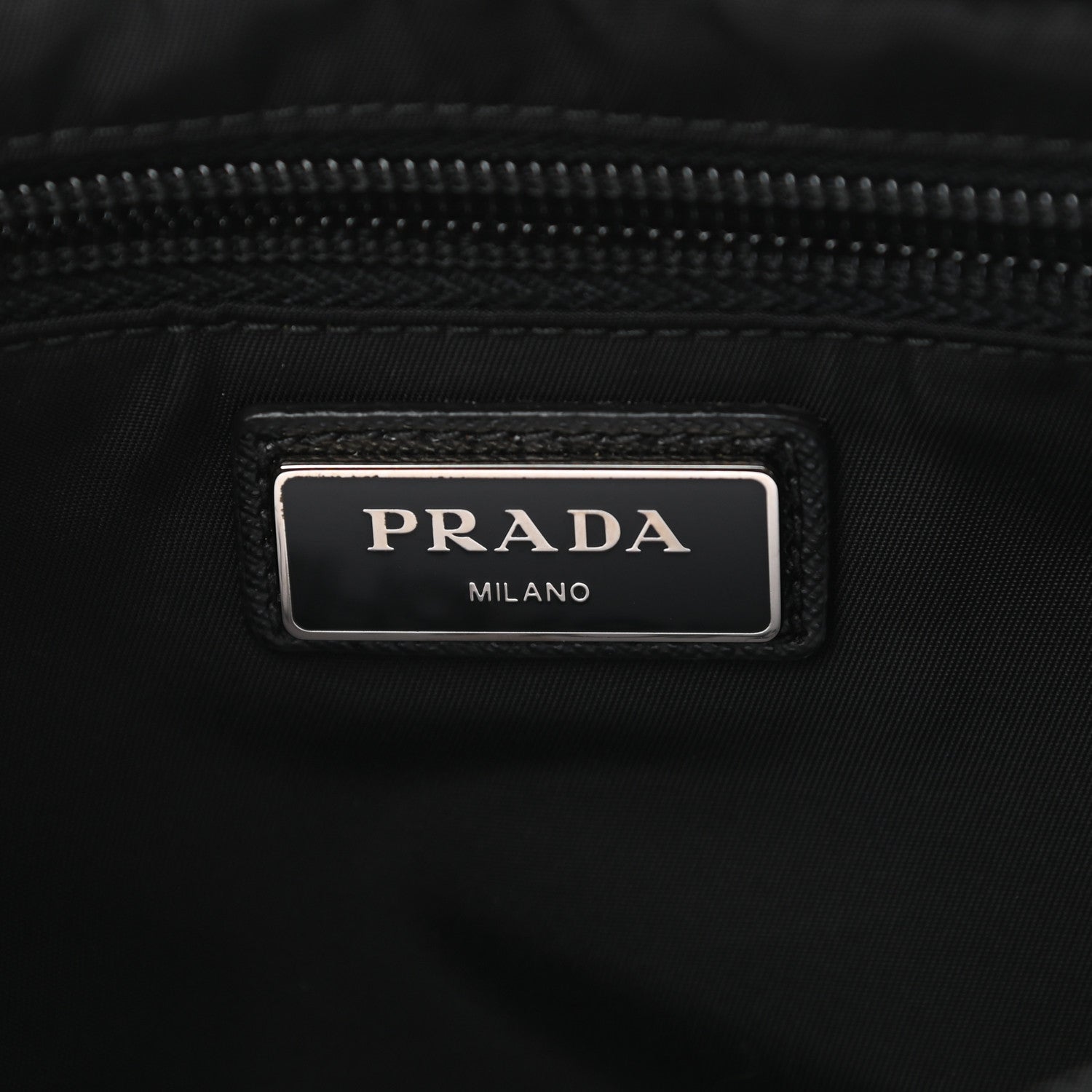 Prada Tessuto Nylon Belt Bag Black 7 of 11