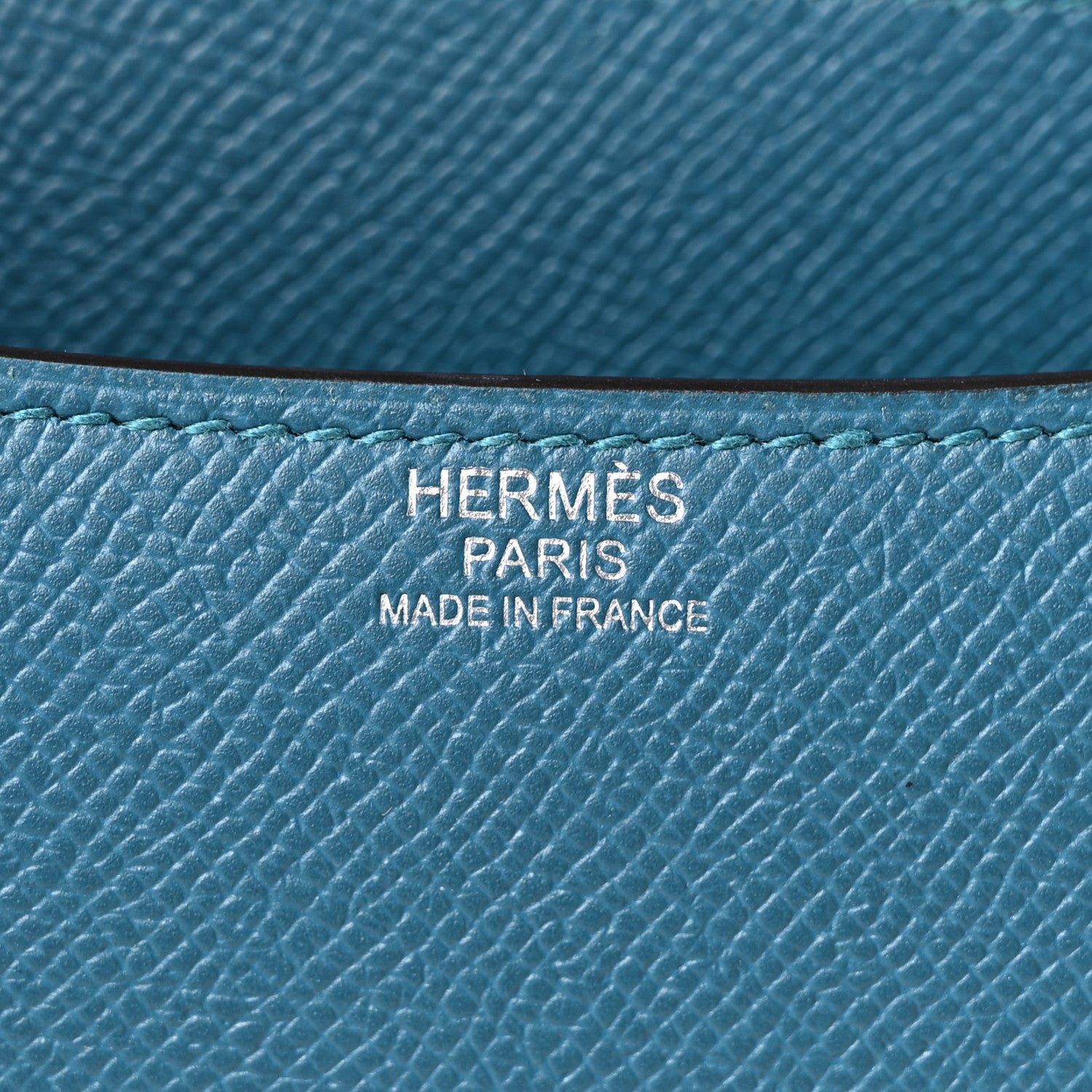 Hermes Epsom Enamel Constance 24 Vert Bosphore 6 of 11