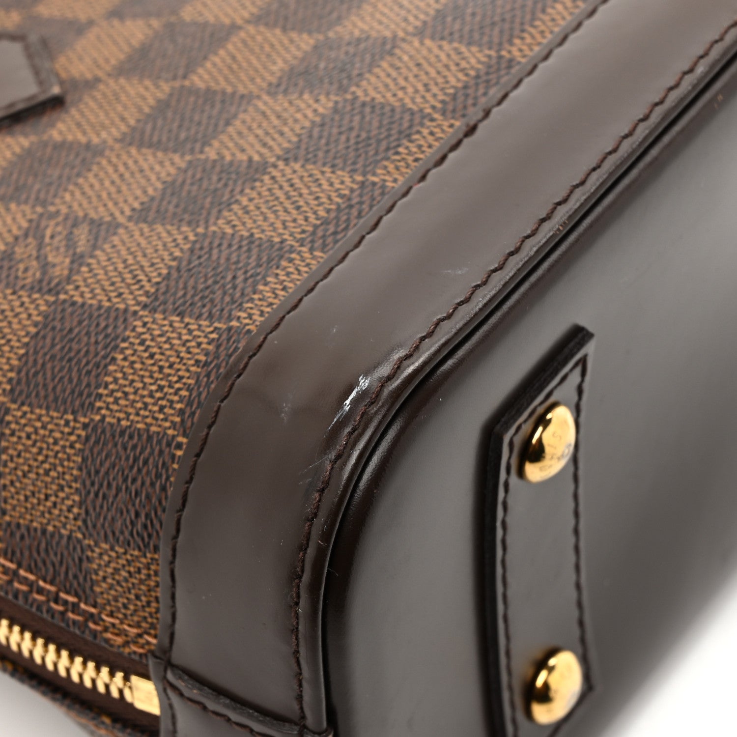 Louis Vuitton Damier Ebene Alma BB 13 of 14