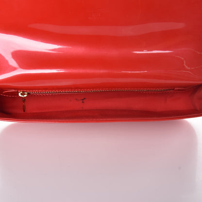 Louis Vuitton Patent Sobe Clutch Grenadine 5 of 10