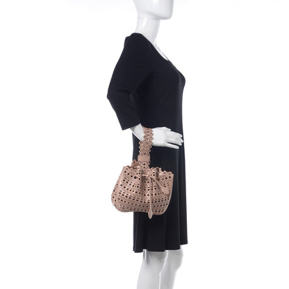 Alaia Calfskin Vienne Rose-Marie 19 Bag Beige 2 of 9