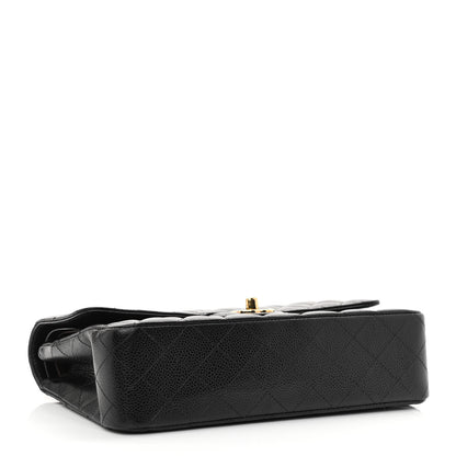 Chanel Caviar Quilted Medium Double Flap Black 4 of 10